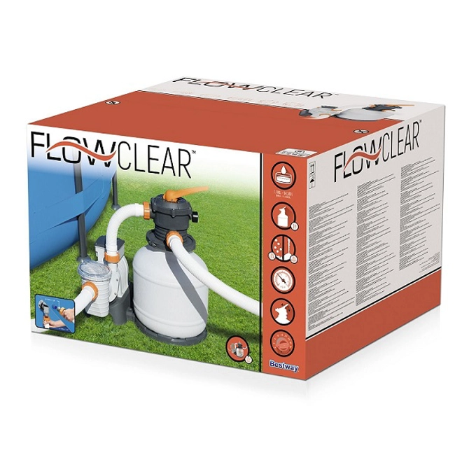 Vendita online Pompa a filtro a sabbia per piscina 7751L/H